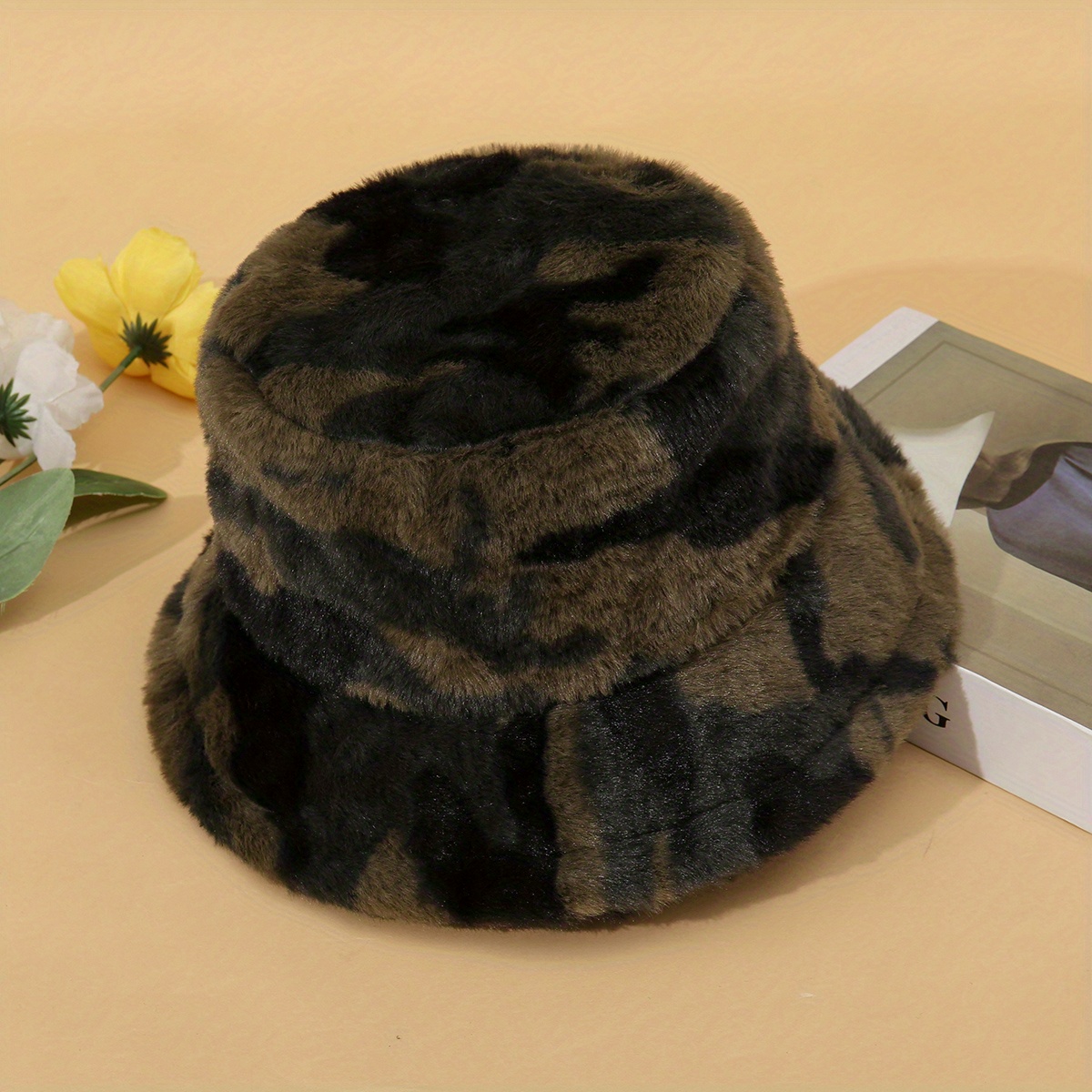 Women’s Winter Plush Bucket Hat - Image 7