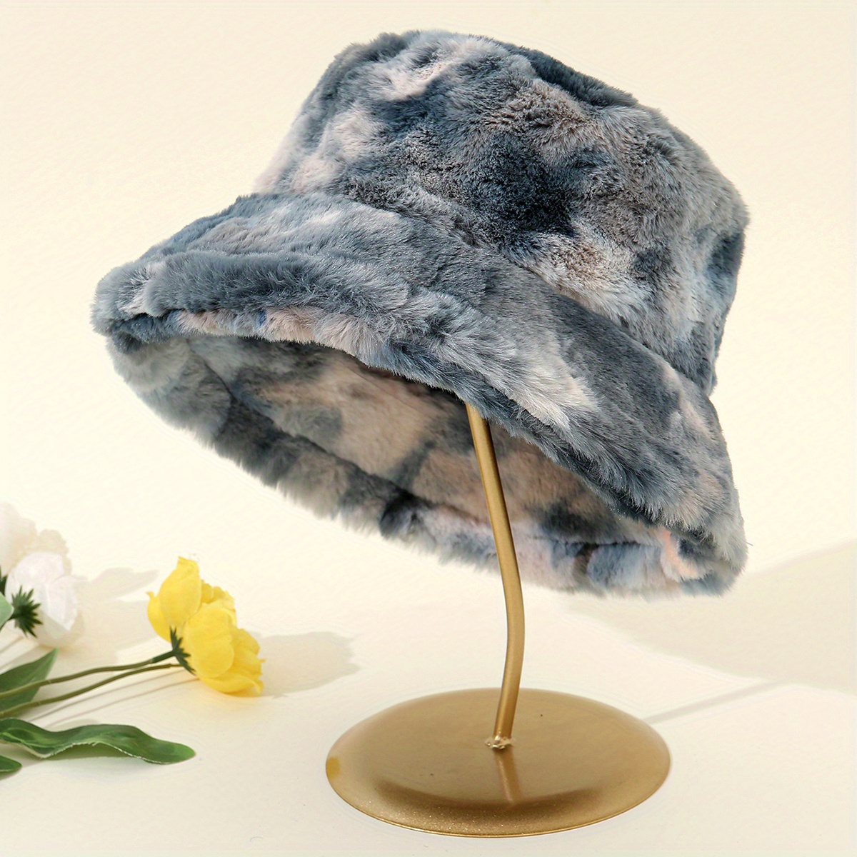 Women’s Winter Plush Bucket Hat - Image 12