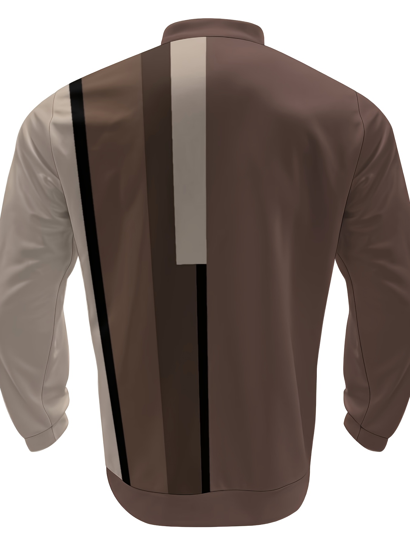 Autumn Men’s Color Block Sportswear Set - Image 4