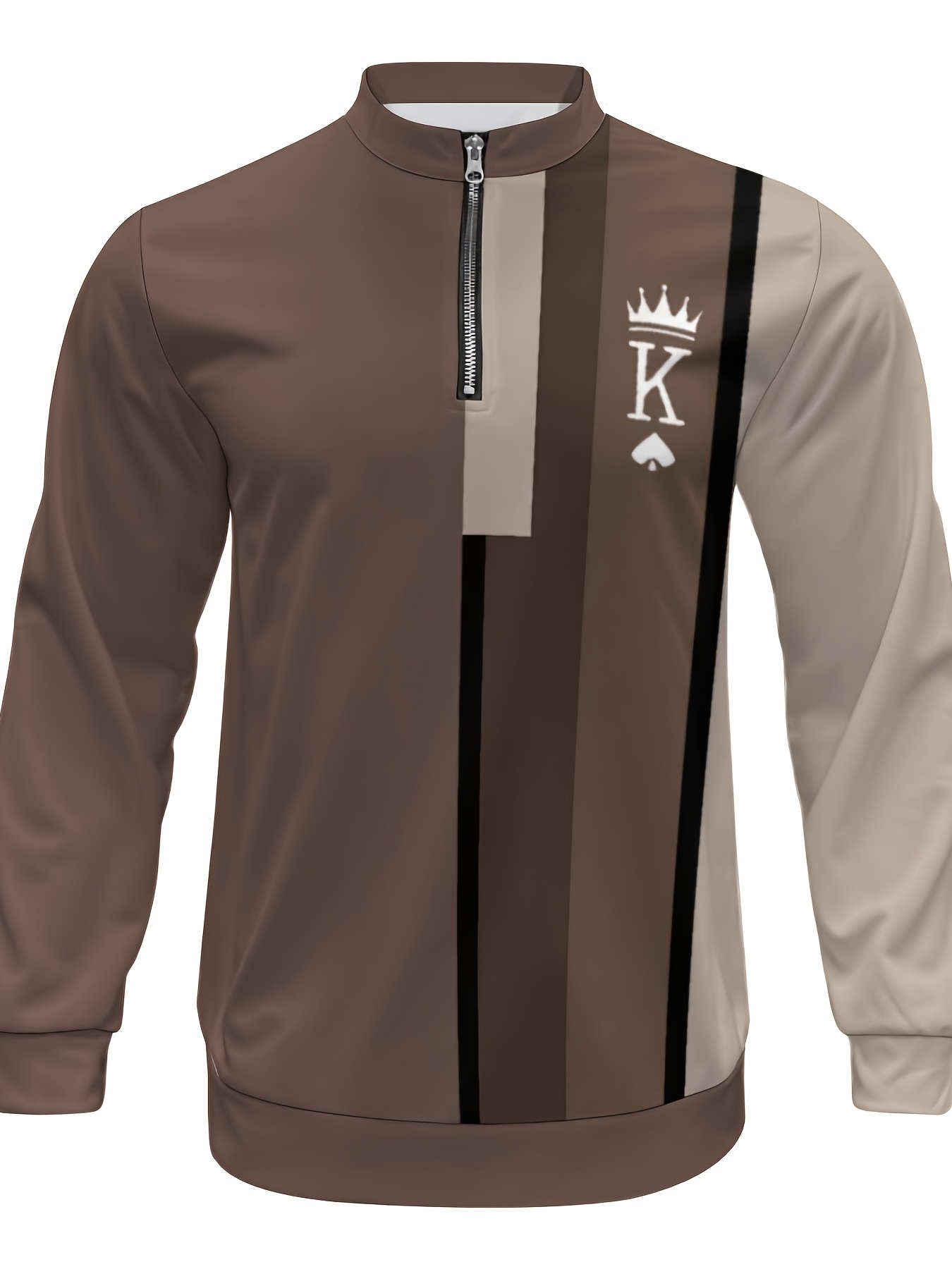 Autumn Men’s Color Block Sportswear Set - Image 3