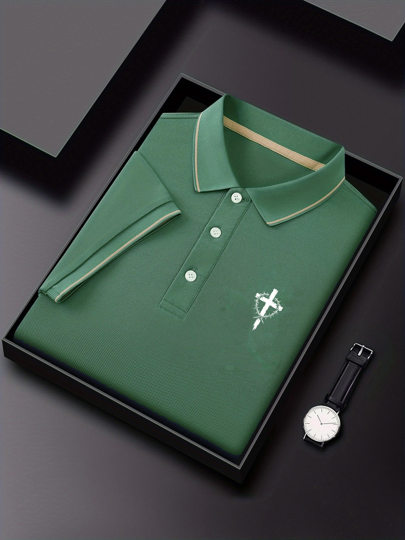 Men’s Soft Cotton, Breathable Summer Polo Shirt - Image 2